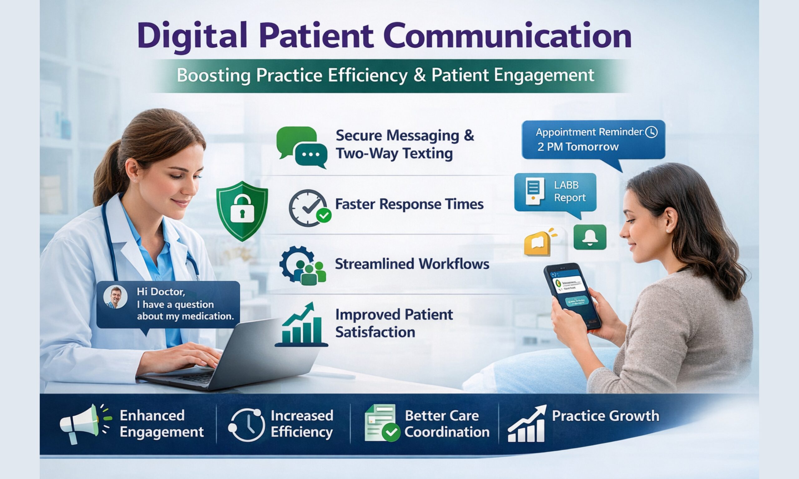 Digital Patient Communication: How Smart Messaging Improves Practice Efficiency and Patient Engagement